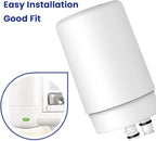 Overbest Faucet Water Filter, Replacement for Brita® Filter, Brita® Faucet 36311 on Tap Water Filtration System, 100 Gallons or 4 Months, White (2 Packs)