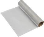 Woven Stainless Steel Wire Mesh, 250 Mesh Durable & Flexible, Fine to Large Mesh, Ideal for Filters, Screens, Rodent & Insect Protection (Silver 1x1m)