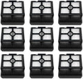 Scrubber Wiper Filter Soft Brush Wet and Dry Vacuum Cleaner Spare Part，Compatible for Dreame， M13 / H13 Accessories(FILTER-9PCS)