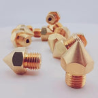 12Pcs CR-10S Pro Nozzles 0.4mm, M6 CR-10S Pro 3D Printer Nozzles,CR-10S Pro Hotend Extruder Nozzles 0.4mm Only Compatible for Creality CR10S Pro Hotend 3D Printer Nozzle.