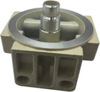 iFJF R12T Fuel Filter Base NPT ZG1/4-19 Automotive Parts with Fittings Replacement for 120AT S3240 Diesel Engine(Includes 2 fittings,2 plugs)