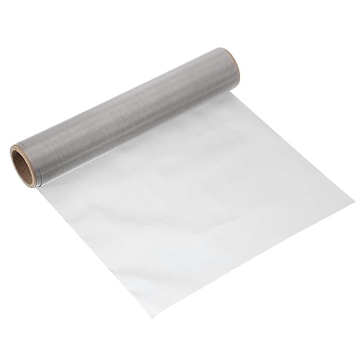 uxcell 500 Mesh 118" x 10" Woven Wire Mesh, 316 Stainless Steel Air Vent Filter Screen, Window Screen Mesh for DIY Projects Vents Cover Filtration Animals Fence