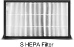 Activated Carbon HEPA Rectangle Air Filter for Ventilation Systems Multi-Layer Smoke Dust Removal Element for Fresh Air Outlets Improved Indoor Air Quality(S HEPA FILTER)