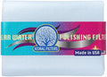 Aquarium Polishing Filter Pad, 200 Micron, 24" x 36", Water Polishing Pad for Crystal Clear Fish Tank, Cut-to-Fit Aquarium Floss Pad, Made in USA (2 Pack)