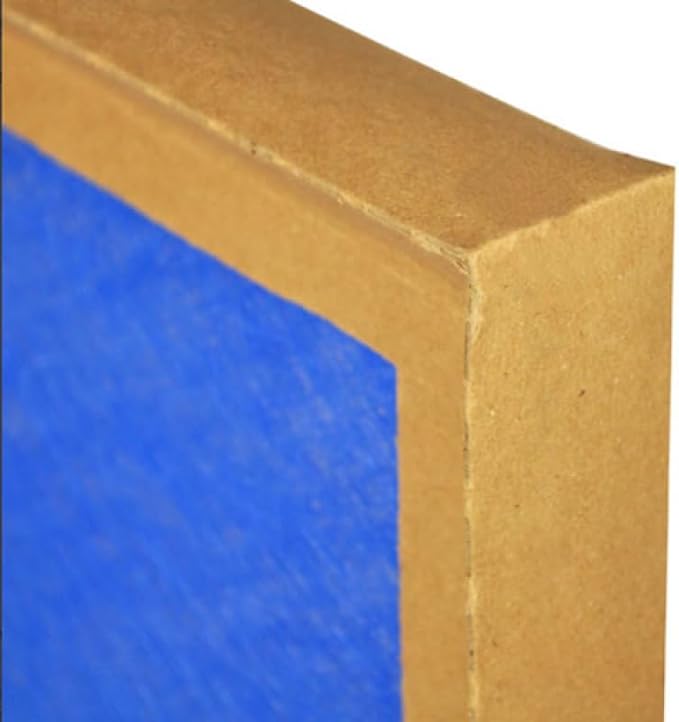 14x24x1 Air Filter Comparable to MPR 100 Basic Economy Furnace Filters, 12 Pack of Non Pleated Fiberglass Filter For Dust - Low Airflow Restriction! From AIRX FILTERS WICKED CLEAN AIR.