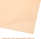 uxcell 4Pcs A4 Gel Light Lighting Filter Overlay Transparent Color Correction Plastic Vinyl PVC Sheets Photography Television Fluorescent Orange,0.2mm