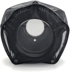 Motorcycle Air Cleaner Filter Waterproof Brreather Rain Sock Black Protective Cover For Harley Air Cleaner Kits XL 1200 Touring Softail Dyna (For RSD Style)