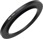52mm to 67mm Step-up Adapter Rings Filter Adapter Black Metal Step Down Filter Ring Adapter Compatible with All Brand UV CPL ND Camera Lens Filter Stepping Rings (52mm-67mm)