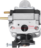 753-06258A Carburetor for Ryobi RY252CS RY253SS RY251PH RY254BC 2 Cycle 25cc Gas String Trimmer Craftsman MTD Cultivator Edger Engine Carb with Air Filter Tune-Up Kit