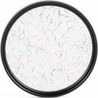 Prism Lens Filter 77 mm Starlight Glare Filter Anamorphic Lens Flare Effect Filter Film Props (Rainbow ray Flares)