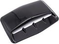 Universal Car Hood Scoop Air Flow Intake Decorative Turbo Bonnet Vent Cover Compatible With Audi And BMW Compatible With VW And Civic(Black)