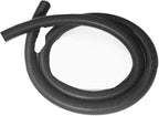 Industrial Vacuum Cleaner Black Pipe EVA Hose Diameter 32mm 35mm 38mm 40mm 45mm 50mm Threaded Tube Parts(Chocolate)