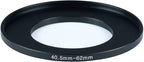 40.5mm to 62mm Step-Up Ring Filter Adapter for All Brands UV ND CPL Metal Ring Step-Up Rings Adapter Filter (40.5mm-62mm)