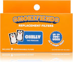 3 Pack Replacement Filters | Discreet HEPA & Carbon Filtration | Biodegradable & Up to 300+ Uses (Chilly Penguin) | Packaging May Vary