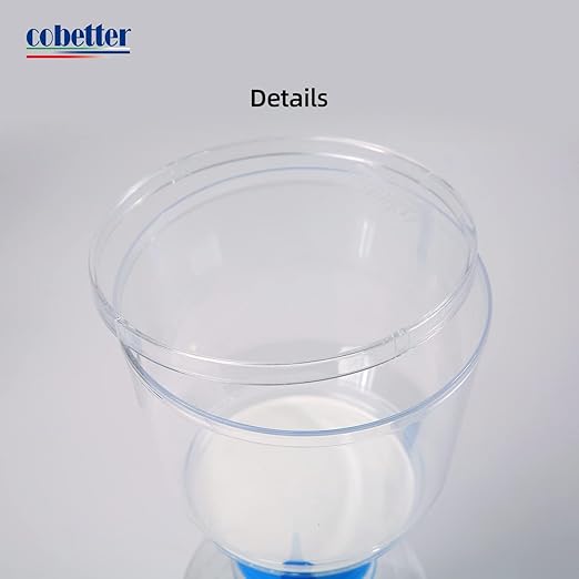 Pack of 9 Diposable Vacuum Filter Units 500mL 0.2μm PVDF Hydrophilic Membrane
