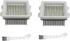 wet dry vacuum cleaner, Compatible For Roborock A20 A20pro Flexi Pro Floor Scrubber Accessories Filter Filter Replacement Pack Brush-A58E,for home and floor