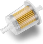 FUEL FILTERS INDUSTRIAL HIGH PERFORMANCE UNIVERSAL INLINE GAS FUEL LINE 3/8" 2 Pack