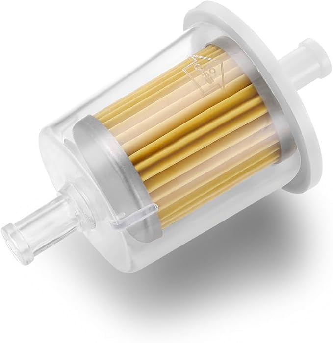 FUEL FILTERS INDUSTRIAL HIGH PERFORMANCE UNIVERSAL INLINE GAS FUEL LINE 3/8" 10 Pack