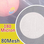 Fine Filter Mesh Nylon Fabric, Recycling Screens for Kitchen Filtration Food Wine 80-500 Mesh(100mesh 150micron,1x5 meter)