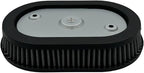 High-Flo Replacement Air Filter Element For Ventilator - Milwaukee-Eight Engine '18-later Softail and '17-later Touring and Trike Models Equipped with 114 Air Cleaner (Grey114 Air Filter Element)