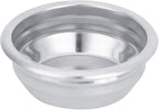 Coffee Filter Basket, 58mm Single Double Porous Filter Bowl Basket Semi Automatic Coffee Machine Bottomless Handle Filter for Portafilter Coffee Machine (For two persons)