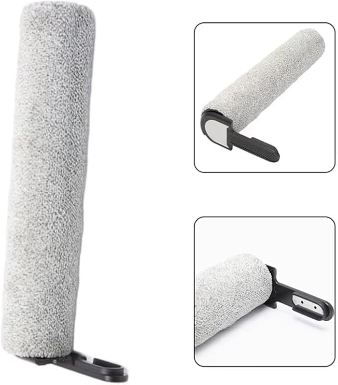 2PCS Main Roller Brush，Compatible for Ultenic，AC1,Compatible for Elite，Floor Scrubber Wet Dry Vacuum Cleaner Accessories