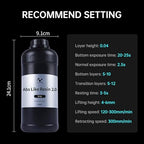 Nova3D ABS-Like Precision 2.0 3D Printer Resin – Enhanced Toughness & Strength, High Precision, Low Odor, Wide Compatibility with 12K/14K LCD Resin 3D Printers (Gray, 1kg)