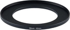 58mm Lens to 82mm Camera Lens Adapter 58mm to 82mm Step Up Ring Adapter Ring for All Brands of UV ND CPL, with Premium Lens Wiping Cloth 2 Pack (58mm-82mm)