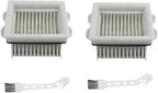 wet dry vacuum cleaner, Compatible For Roborock A20 Flexi Pro Floor Scrubber Filter Replacement Pack Brush For A20pro Flex,for home and floor
