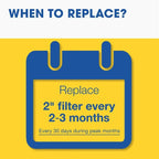 Aerostar 14x18x2 MERV 11-6 Count - Pleated Furnace & Air Conditioner Filters - Removes Dust, Cold & Flu Germs, Lint, Mold, Pet Dander, Allergy-Causing Pollen, Smog & Smoke
