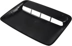 Car Universal Hood Vent Air Outlet Cover Compatible For Infiniti Compatible For Mazda And Tesla Hood Scoop Air Flow Intake Vent Cover