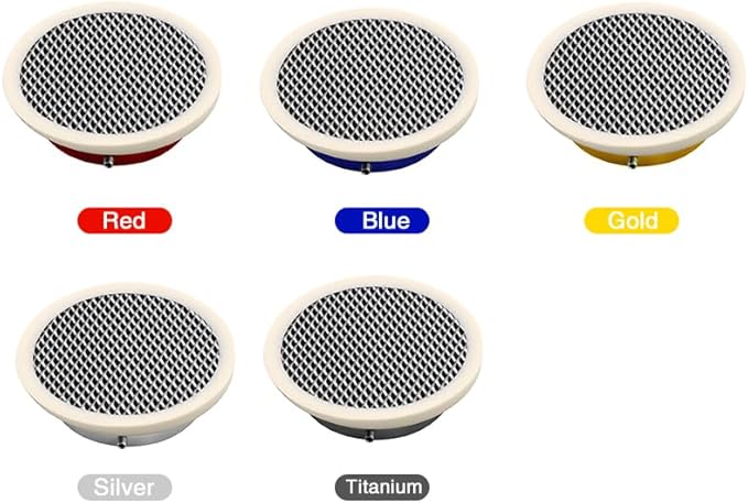 Carburetor 50mm Air Filter Cleaner Velocity Stack Modified Intake with Sponge Filter Steel Mesh Washable Resuable for PWK21-30mm PE Short Fast Intake Suggest for Small Displacement (Red New,50mm)