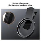 K&F Concept 67mm Thread Clip for Smart Phone, Large Caliber Phone Filter Adapter, Compatible for iPhone 16 15 Pro Max 14 13 12 11 Samsung Galaxy S22 S23 Ultra Galaxy S22 S24 Ultra(Filter Not Included)