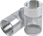 Dia Hose Inlet Suction Strainer Filter, Stainless Steel Water Pump Filter for Garden Irrigation, High Pressure Water Pump, Sprayer & Plumbing Systems (2Pcs 30mm)