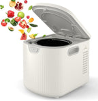 2.5L Electric Composter Countertop, 3 Modes Kitchen Smart Compost Bin with Auto Cleaning, LED Display, Turns Kitchen Waste Into Dry Manure, Low Noise Food Waste Compost Machine