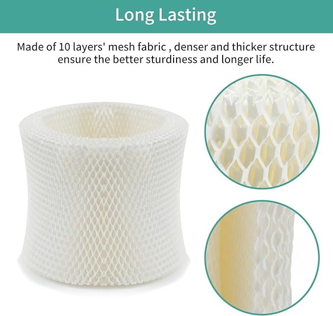 HC-888 Humidifier Filters for Walgreens Humidifier, LHoneywell HC 888 Series, HCM 890 Series, HEV-320 Series, Replace for Walgreens Humidifier Filters, Long Last, 6-Pack