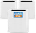 3 Pack 211+ Replacement Filters Compatible with Blue Pure 211+ Air Purifier, Consists of H13 True Filter and Activated Carbon, Collapsible Air