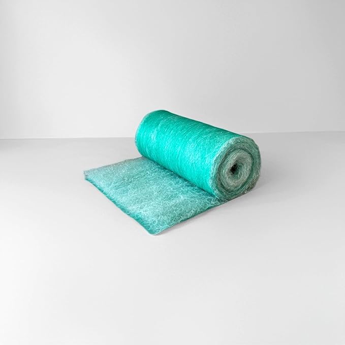 Fiberglass Paint Booth Filter Roll for Spray Booth 15-Gram Green 200ft (36" x 200ft)