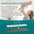 35 GA35 Replacement Humidifier Water Panel Evaporator Compatible with Aprilaire H635EZ1A 4839 Kit Filter or 560, 568, 600, 700, 760, 768 350, 360, 10" x 13" x 1.75" 2-Pack
