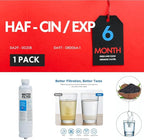 Samsung® HAF-CIN/EXP DA29 Water Filter Replacement – Compatible with DA29-00020B – Carbon Block 99% Contaminant Reduction – Fresh Water & Ice – 6 Month Life 1 PACK