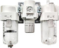 Air Combination Air Filter + Regulator + Lubricator AC AC-B AC20 AC20-01/02-B 01G 02G 01E 02E 01D 02D 01C 02C 01CG 02CG DE(AC20-02DE-B)