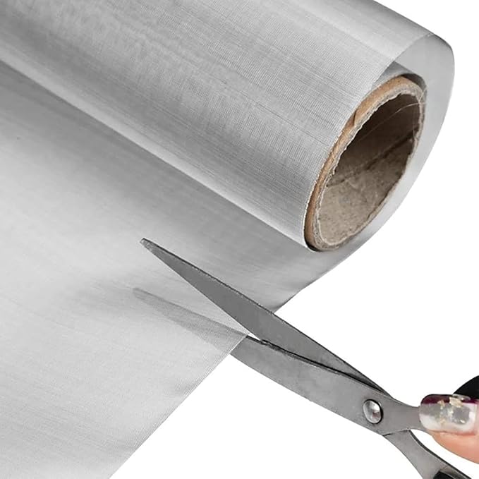 Stainless Steel Metal Filter Mesh 250 Mesh, Woven Wire Screen Cloth, Fine Aperture Sheet for Processing Filtration and DIY Projects