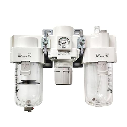 1pc Air Combination Air Filter + Regulator + Lubricator AC AC-B AC60 AC60-06/10-B 06G 10G 06E 10E 06D 10D 06DG 10DG 06DE 10DE CG(AC60-06E-B)