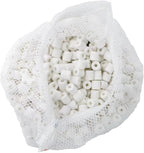 CNZ Premier Bulk Bio Ceramic Rings Filter Media for Aquarium Koi Fish Pond Reef Filter (50-lbs)