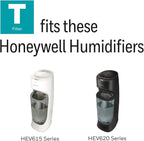 Honeywell Replacement Wicking Filter T,white,3 Count (Pack of 12)