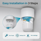 ICEPURE Alkaline RWF0600A-AL Refrigerator Water Filter Replacement for GE MWF, MWFA, MWFINT, MWFP, GWF, 46-9991, Kenmore® 9991, WFC1201, GSE25GSHECSS, GSH25JSDDSS, GSHS6LGBBHSS, Enhances PH, 3Pack