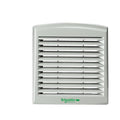 Schneider Electric NSYCAG125LPF Outlet Grilles for Electrical Boxes and Enclosures for Commercial and Industrial Use, Includes G2 Filter, Fits 125 x 125 mm Cutouts