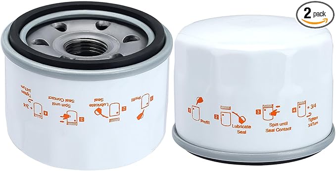 Hipa 2 Pack 951-12690 Oil Filter for MTD 4P90HU 4P90HUA 4P90HUB 4P90JHA Craftsman LT1500 LT3800 LT4200 R1000 T1000 T1200 Cub Cadt XT1 XT2 Lawn Mower