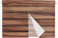 Western Barn Door Magnetic Double Layer Car Window Shades,Side Window Curtains for Blackout/Breathable Mesh View,Country Farmhouses Wooden Grain Brown Heat Protection Privacy Sun Shades 26x20in 2pcs