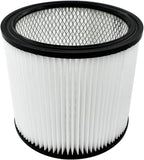 Keenso Iron Fabric Cotton Vacuum Cleaner Filter Replacement for 90350, 90304, 90333, Ideal for Concrete Powder and Plasterboard
